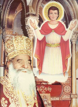 Pope St. Kyrillos VI and St. Mina