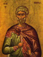 Greek Icon of St. Menas